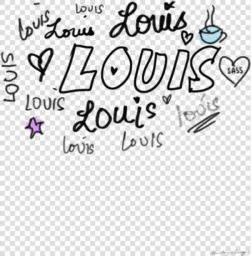 Louis Tomlinson And One Direction Image   Calligraphy  HD Png DownloadTransparent PNG