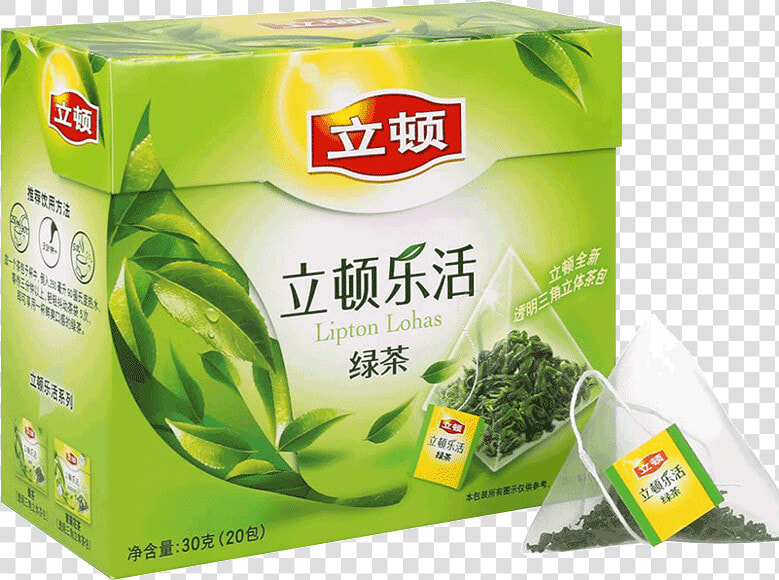 Lipton Green Tea Bag Loha Triangle Tea Bag Teabag 20   Lipton  HD Png DownloadTransparent PNG