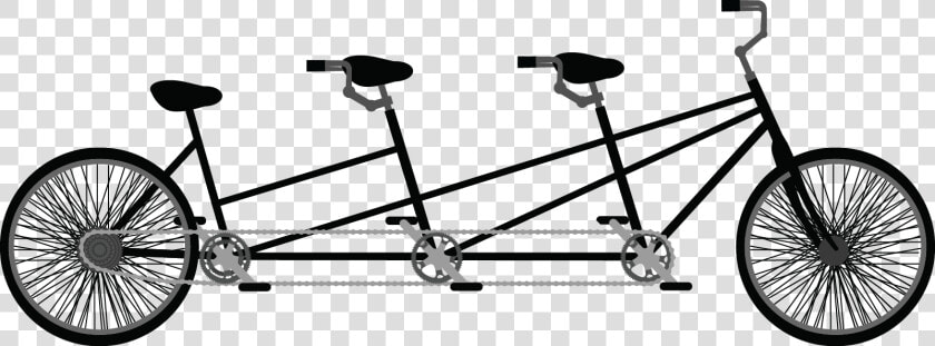 Vector Bike   Viking Derwent Tandem  HD Png DownloadTransparent PNG