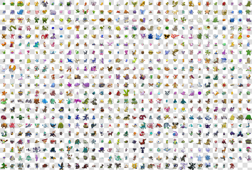 Pokemon Go Full Pokedex  HD Png DownloadTransparent PNG