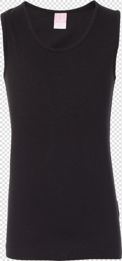 Black Gildan Sleeveless Shirt  HD Png DownloadTransparent PNG