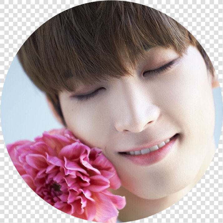 Seventeen Wonwoo With Flowers  HD Png DownloadTransparent PNG