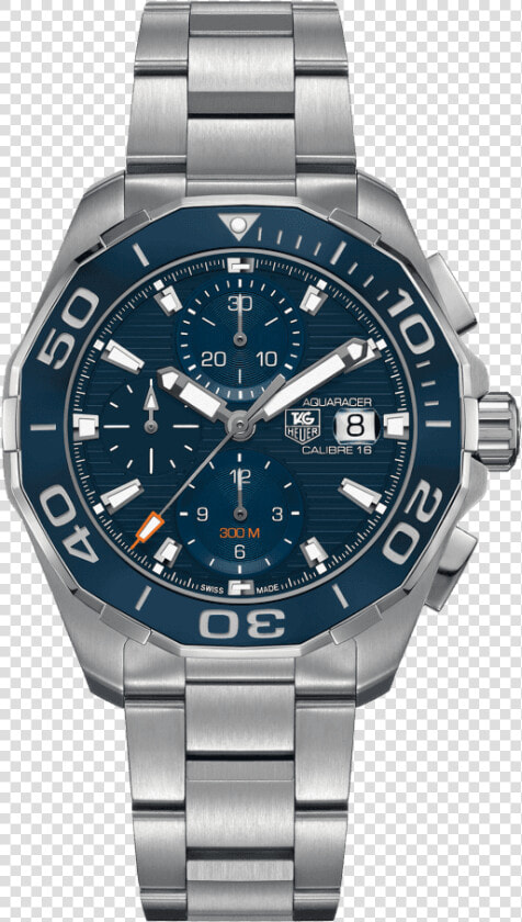 Aquaracer Calibre 16 Automatic Chronograph 300m   Tag Heuer Calibre 16 Aquaracer  HD Png DownloadTransparent PNG