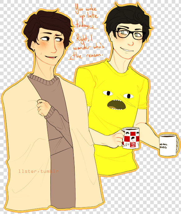 Transparent Tyler Oakley Png   Dan And Phil Fanart  Png DownloadTransparent PNG