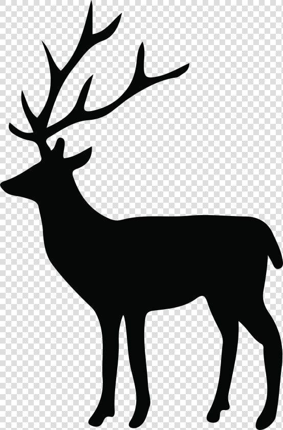 Deer Silhouette Png Transparent Clip Art Image   Deer Silhouette Transparent  Png DownloadTransparent PNG