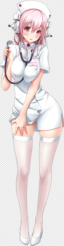 Super Sonico Sexy Nurse  HD Png DownloadTransparent PNG