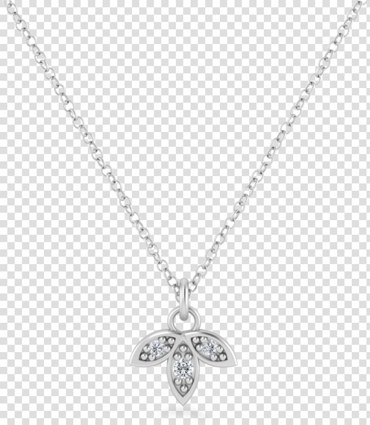 Ivy Leaf Silver Necklace   Locket  HD Png DownloadTransparent PNG