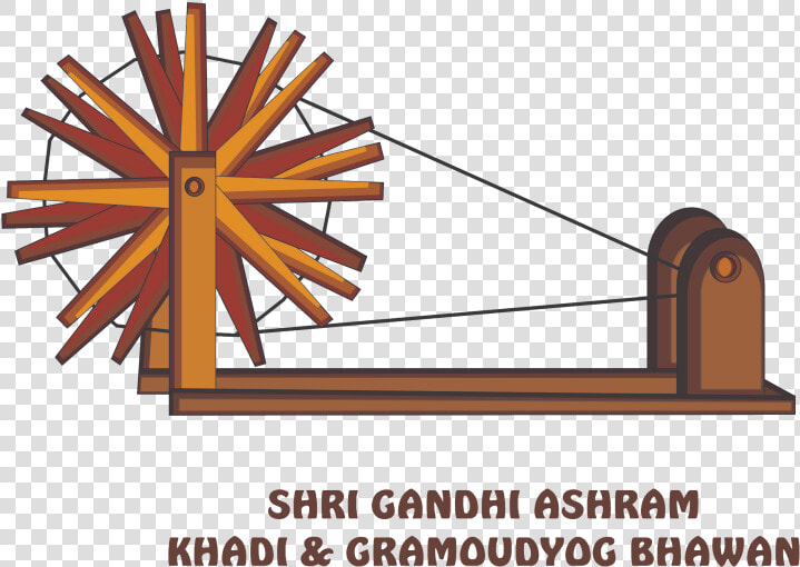 Kshetriya Shri Gandhi Ashram Hazratganj Lucknow   Gandhi Spinning Wheel Png  Transparent PngTransparent PNG