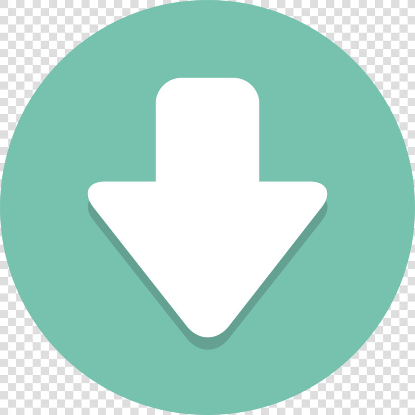 Circle Icons Arrow Down   Down Arrow Flat Design  HD Png DownloadTransparent PNG