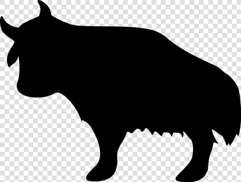 Yak Png  yak Silhouette At Getdrawings   Bison Silhouette Png  Transparent PngTransparent PNG