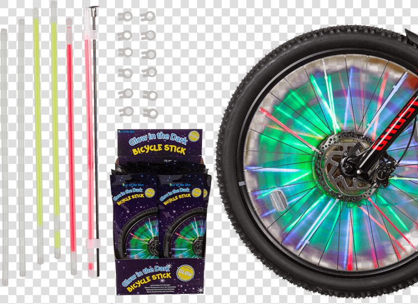 Glow In The Dark Bicycle Glow Stick  HD Png DownloadTransparent PNG