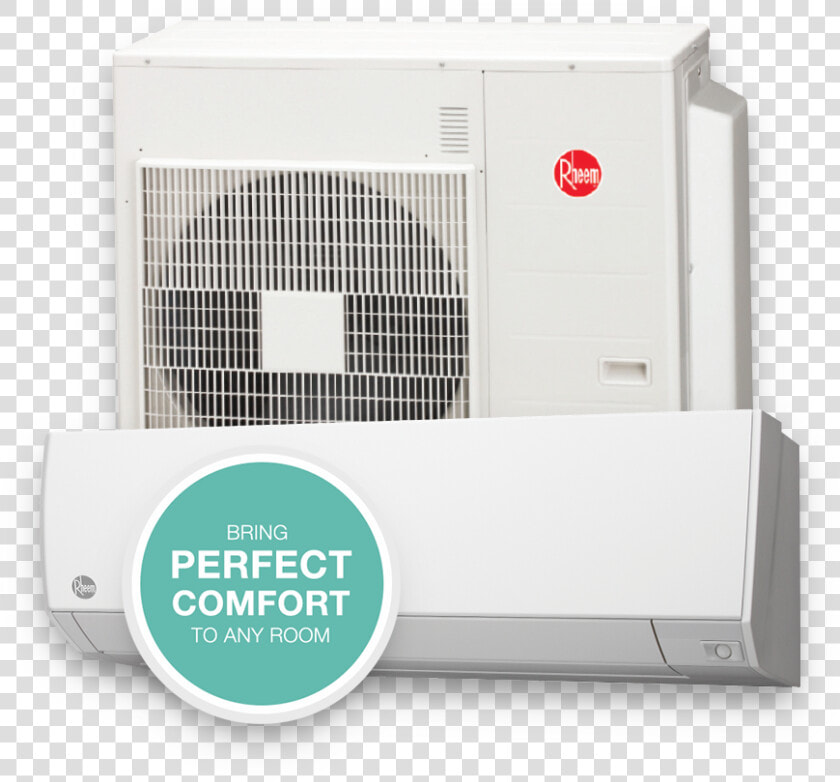 Picture Of Rheem Mini split Hvac Heating And Cooling   Rheem Mini Split  HD Png DownloadTransparent PNG