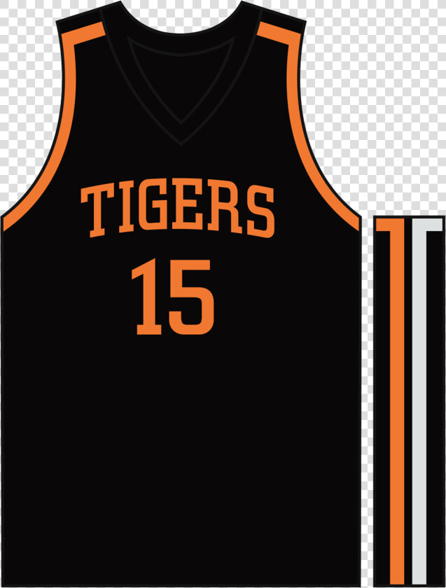 Transparent Usa Basketball Logo Png   Basketball Jersey Design Black And Orange  Png DownloadTransparent PNG