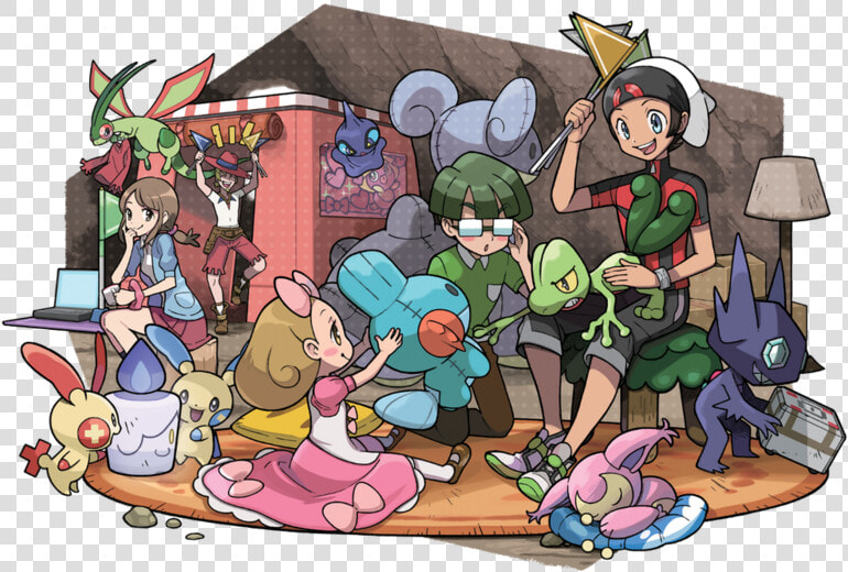 Pokemon Omega Ruby And Alpha Sapphire Artwork  HD Png DownloadTransparent PNG