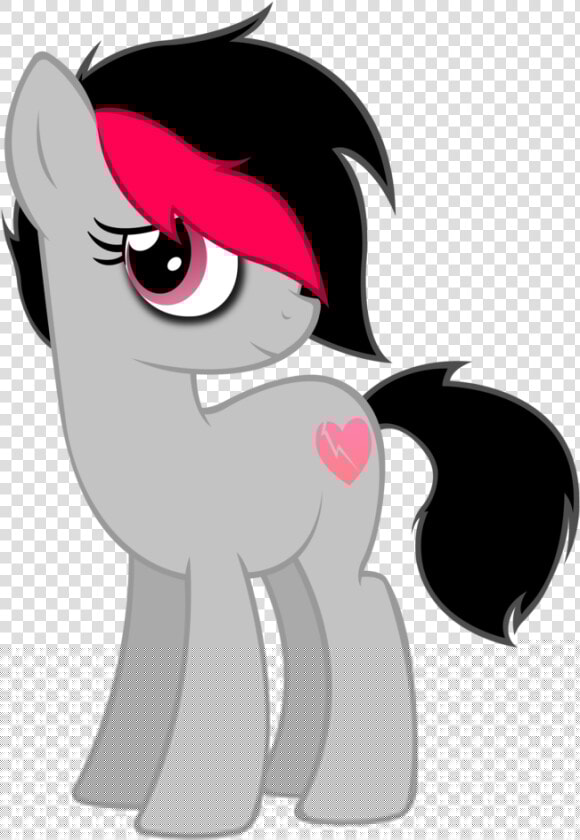 Transparent Emo Hair Clipart   Emo My Little Pony  HD Png DownloadTransparent PNG