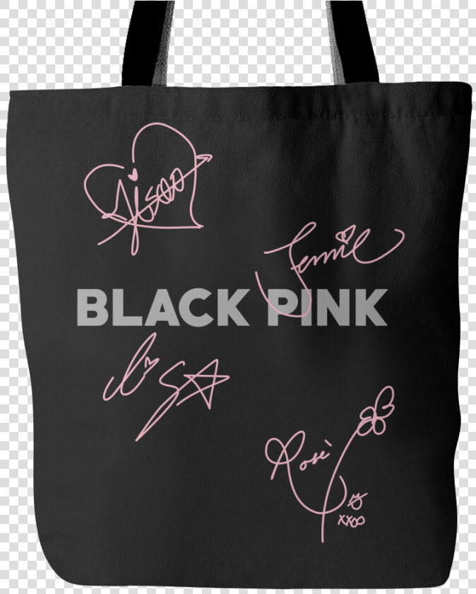 Transparent Blackpink Rose Png   Blackpink Merch Bag  Png DownloadTransparent PNG