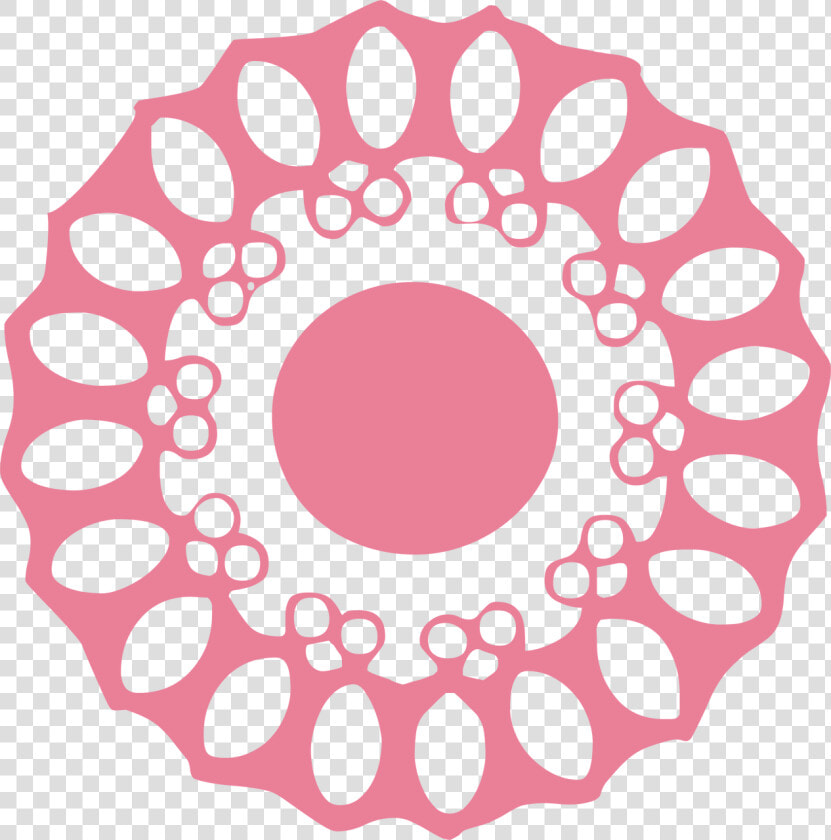 Doily Svg Cut File   Jet Set Round Mirror  HD Png DownloadTransparent PNG