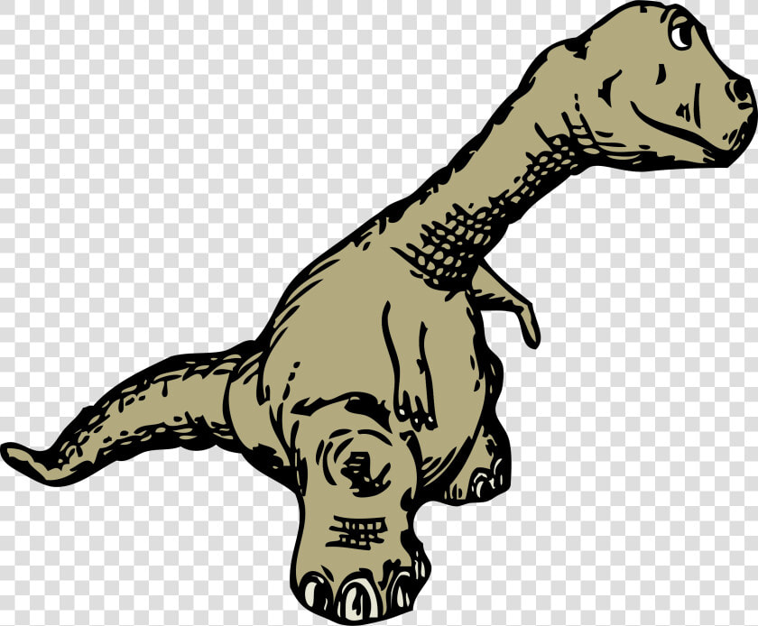 Dinosaur Sideview Clip Arts   Dinosaur Black And White Transparent  HD Png DownloadTransparent PNG