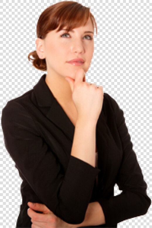 Thinking Woman Png Free Download   Person Making A Decision  Transparent PngTransparent PNG