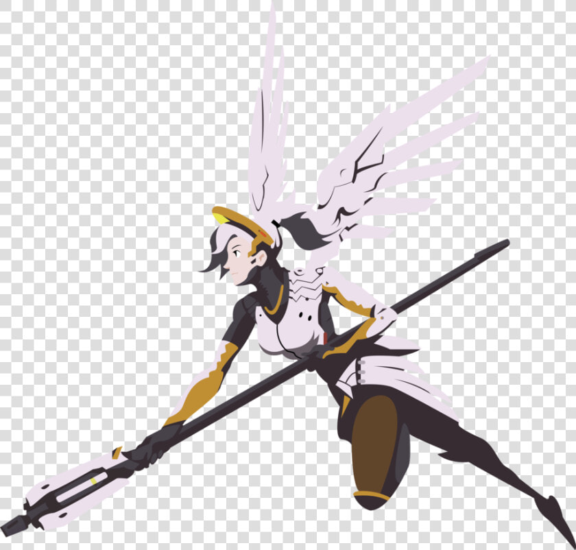 I Love The Corresponding Sprays For Mercy And Moira   Mercy Transparent Overwatch  HD Png DownloadTransparent PNG
