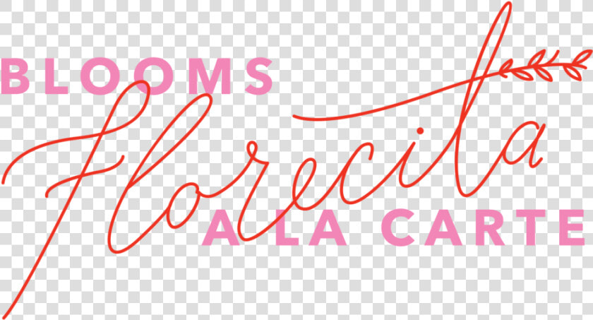 Florecitabold pnk   Calligraphy  HD Png DownloadTransparent PNG