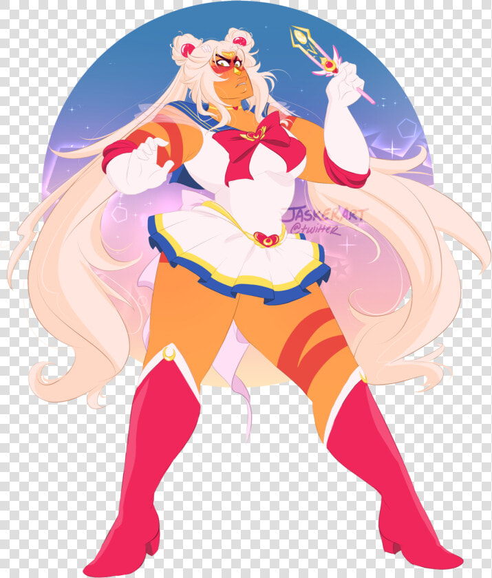 Twitez Cartoon Illustration Fictional Character   Steven Universe Jasper Sailor Moon  HD Png DownloadTransparent PNG