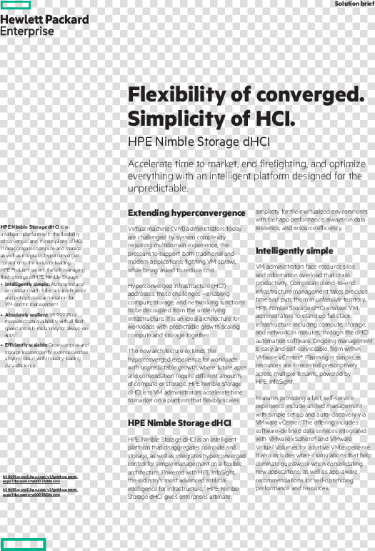 Thumb Original Flexibility Of Converged   Hewlett Packard Enterprise  HD Png DownloadTransparent PNG