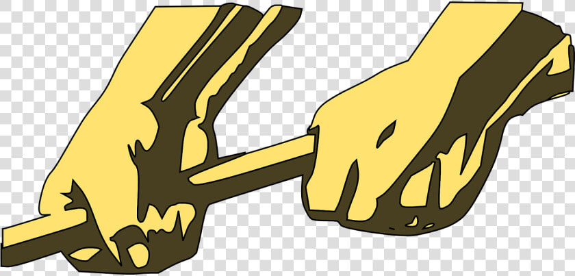 Handshake Clipart Clasped Hand   Hands Holding Rod  HD Png DownloadTransparent PNG