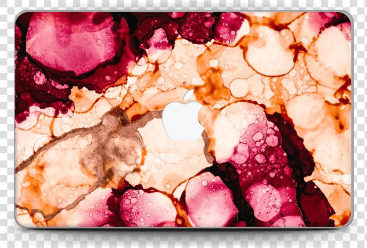 Pink  amp  Orange Color Splash Skin Macbook Air 11”   Cobbler  HD Png DownloadTransparent PNG