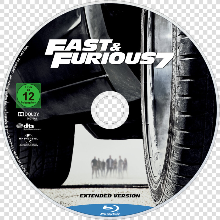 Furious Seven Bluray Disk  HD Png DownloadTransparent PNG