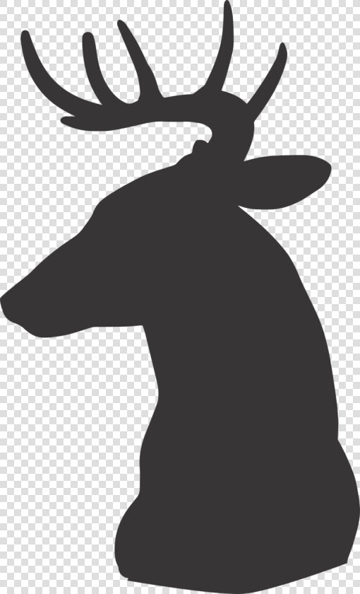 Siluet Kepala Rusa  HD Png DownloadTransparent PNG