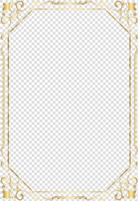Free Png Border Frame Golden Png Images Transparent   Certificate Border A4 Png  Png DownloadTransparent PNG