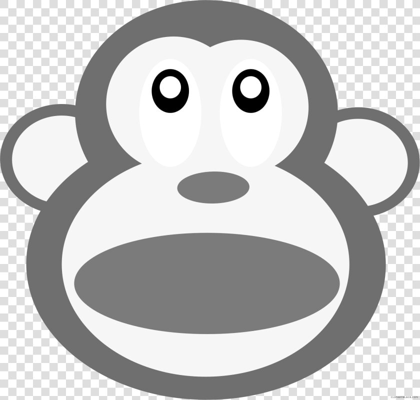 Monkey Head Animal Free Black White Clipart Images   Pile Of Poo Emoji  HD Png DownloadTransparent PNG