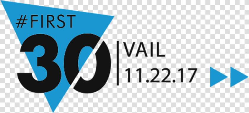 Vail First 30 Logo   Graphic Design  HD Png DownloadTransparent PNG