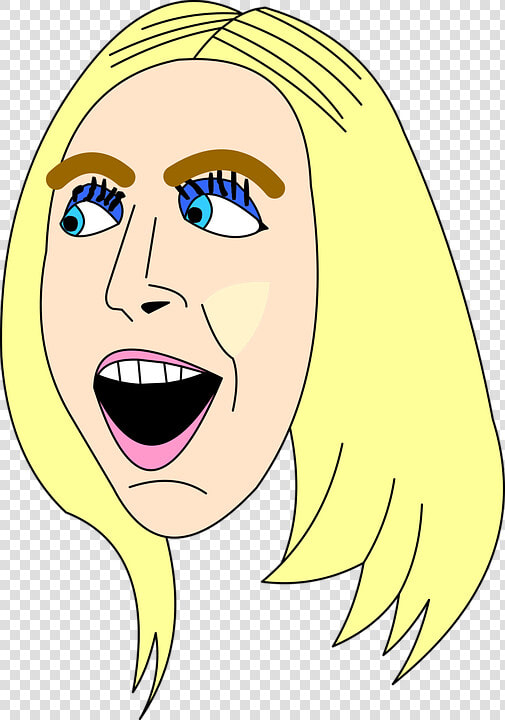 Girl  Surprise  Cartoon  Drawing  Woman  Female  Young   ประหลาด ใจ รูป การ์ตูน  HD Png DownloadTransparent PNG