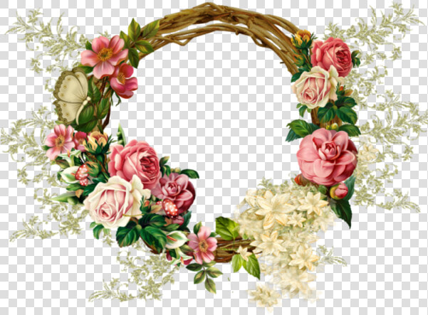 Thumb Image   Molduras Redondas Com Flores  HD Png DownloadTransparent PNG