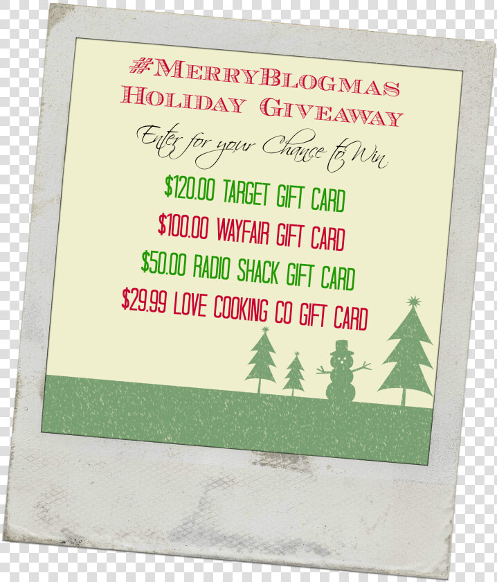  merryblogmas Giveaway   Christmas Tree  HD Png DownloadTransparent PNG
