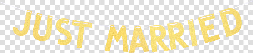 Just Married Girlande   Png Download   Signage  Transparent PngTransparent PNG