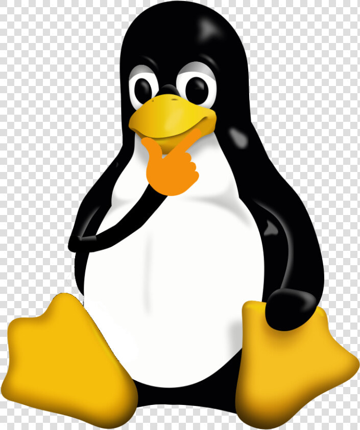 Transparent Thonk Png   Linux Logo Png  Png DownloadTransparent PNG