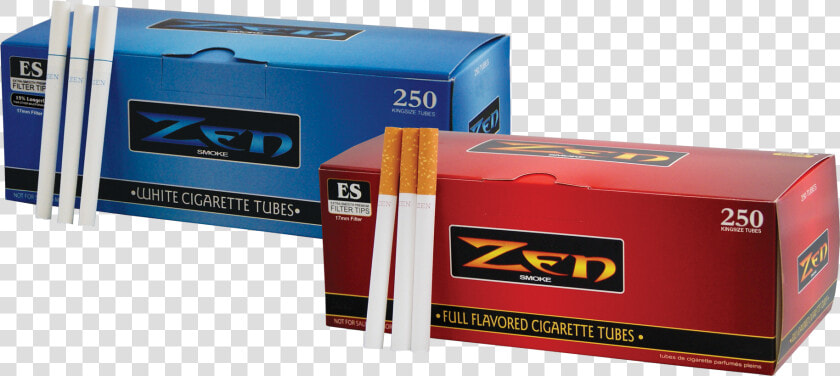 Zen Cigarette Tubes   Zen Red Cigarette Tubes  HD Png DownloadTransparent PNG