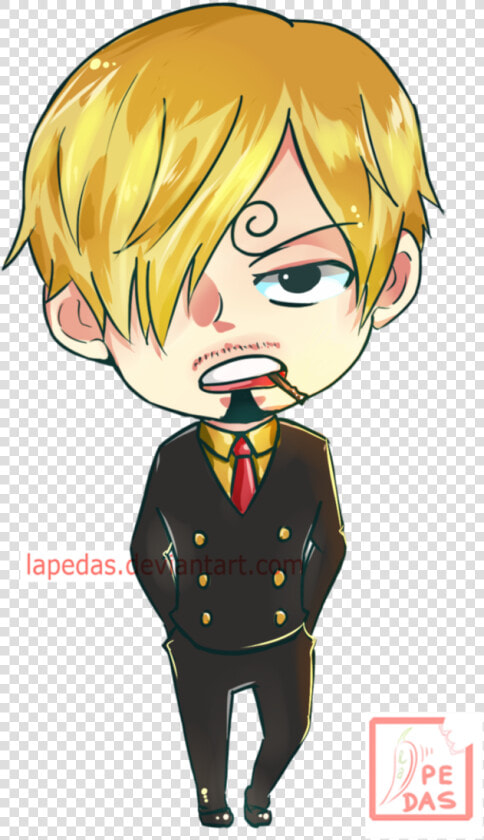 One Piece Chibi   One Piece Sanji Chibi Png  Transparent PngTransparent PNG