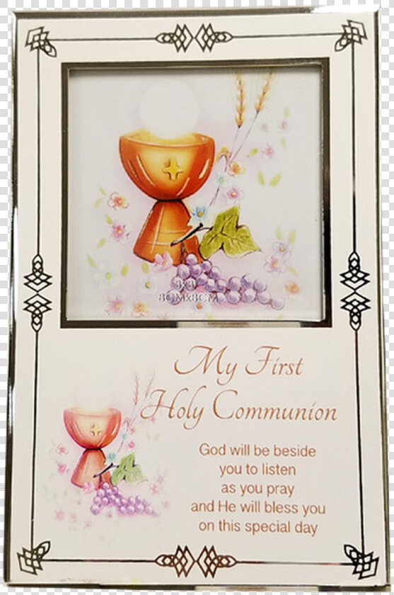 My First Holy Communion Frame With Saying   Picture Frame  HD Png DownloadTransparent PNG