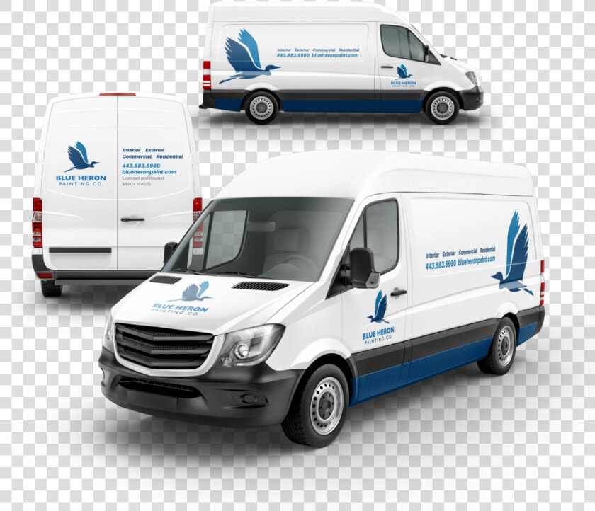 Blue Heron Van All Shots Website   Logo  HD Png DownloadTransparent PNG