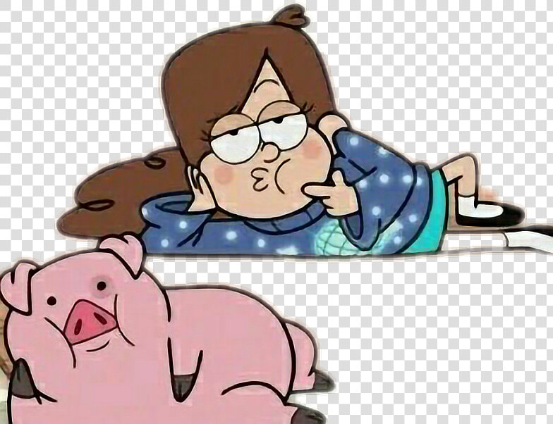 Gravity Falls Mabel Y Pato Clipart   Png Download   Mabel Stickers  Transparent PngTransparent PNG