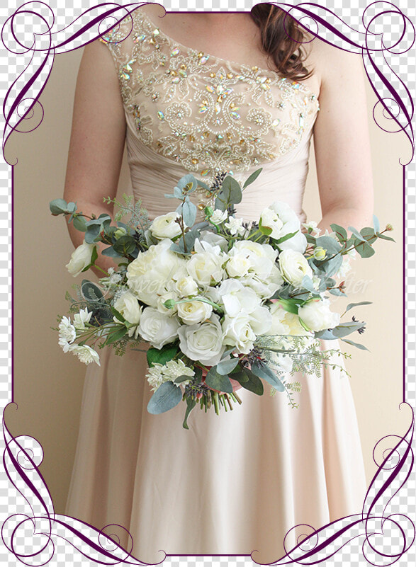 A Romantic Silk Artificial Bridal Bouquet Posy  Featuring   Blush Pink An Burgundy Wedding Flowers  HD Png DownloadTransparent PNG