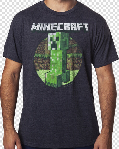 Minecraft Chasing Creeper T shirt   Minecraft  HD Png DownloadTransparent PNG