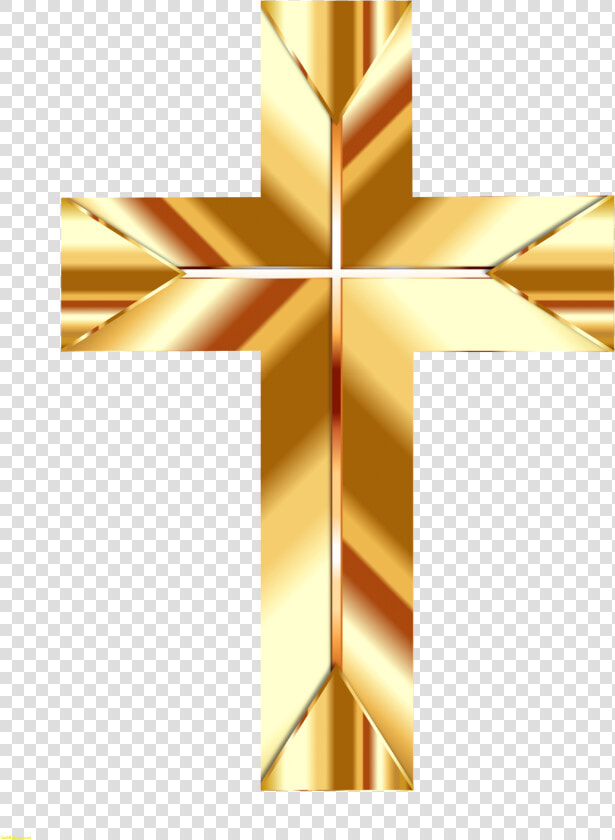 Clipart Lent Cross   Gold Cross Png  Transparent PngTransparent PNG