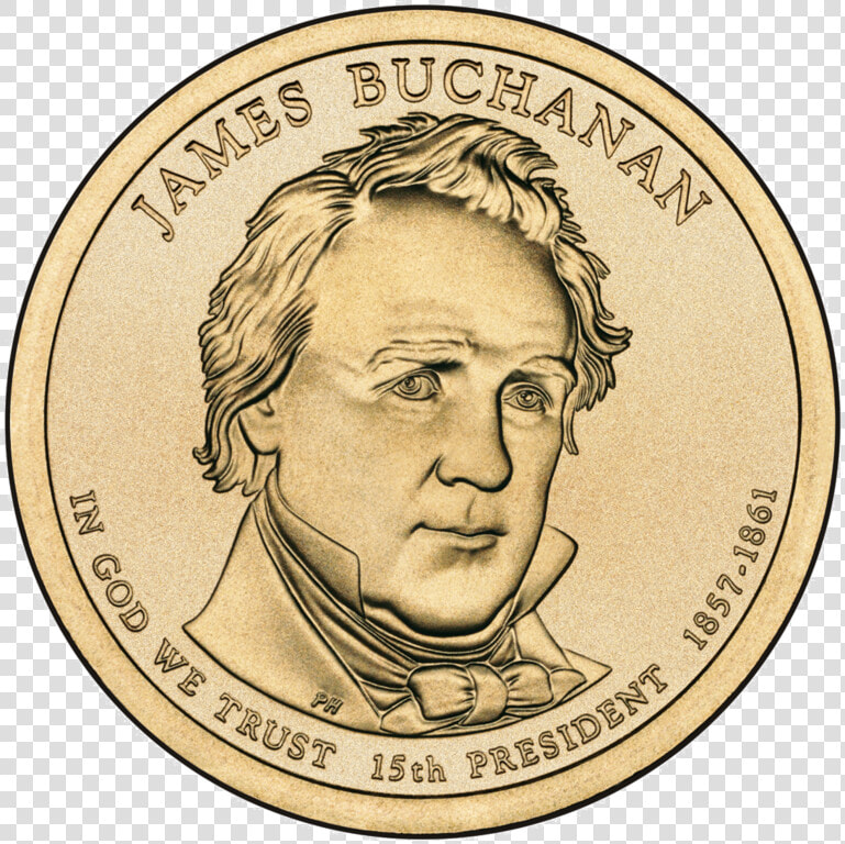 James Buchanan Coin  HD Png DownloadTransparent PNG