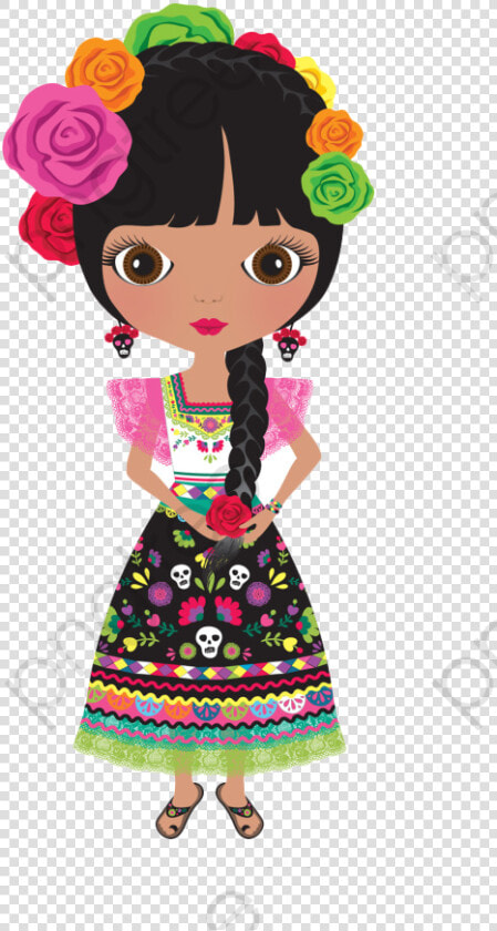 Png Mexican Girl   Mexican Girl Clipart  Transparent PngTransparent PNG