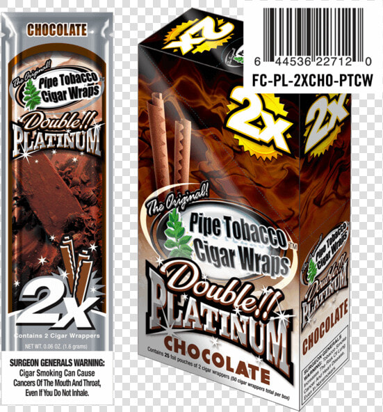 Transparent Blunt Smoke Png   Double Platinum Chocolate Blunt Wraps  Png DownloadTransparent PNG